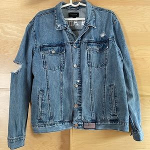 MENS PACSUN XL LOS ANGELES DENIM JACKET